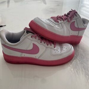 Nike Air pink and White Sneakers